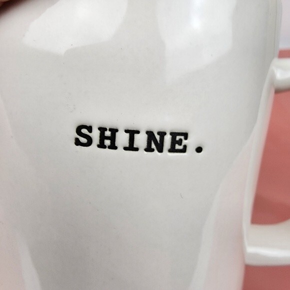 Rae Dunn SHINE Mug Artisan Collection by Magenta Coffee Cup Tea Cup Drinkware - Picture 2 of 10
